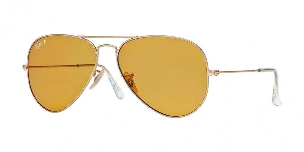 Ray Ban RB 3025 Aviator Large Metal Sunglasses - Medium - 58mm - Silver - view 31